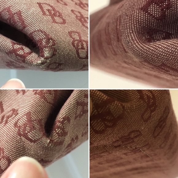 Classic Dooney and Bourke large canvas tote - Picture 7 of 8